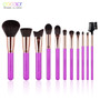 Docolor 11/15pcs Makeup Brushes Powder Foundation Eyeshadow Make Up Brushes Set Cosmetic Brushes Soft Synthetic Hair