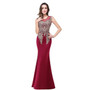 ukraine Women 2019 Sexy Sleeveless Long Party Dress Elegant Wedding Bridesmaid Maxi Dress Red Vestidos Summer Dress