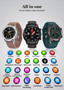Smart Watch for Men IP68 Waterproof Full Touch Screen Smartwatch For Android IOS Phone Sports Fitness Tracker