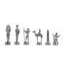 Historical Figures Pharaoh of Ancient Egypt, Decorative Pieces King 3.4 "(Board is not included, only 32 Chess Pieces)