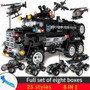 SWAT City Police Series Building Blocks Car  Special Forces Team