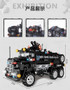 SWAT City Police Series Building Blocks Car  Special Forces Team