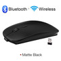 Wireless and Bluetooth Mouse for Computer Rechargeable