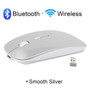 Wireless and Bluetooth Mouse for Computer Rechargeable