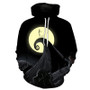 The Nightmare Before Christmas Jack And Sally Skellington All Over Hoodie PF143