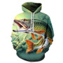 3D Tropical Fish Funny For Fishinger Fisherman All Over Hoodie PF121