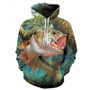 3D Tropical Fish Funny For Fishinger Fisherman All Over Hoodie PF120