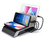 Fast Wireless Charger & Dock Station Desk Phone Organizer With Multi-USB Port 3.0 Quick Charge <img src="https://i.ibb.co/qYrbbBz/PRODUCT-REVIEWS-Charging-Dock.jpg" auto="" width:="" max-width:="" height:=""> <p>