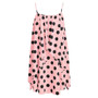 Cami Polka Dot Dress with Crop T-shirt