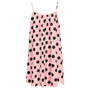 Cami Polka Dot Dress with Crop T-shirt