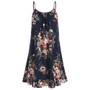 Flower Cami Dress with Plunging T-shirt