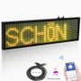 Leadleds Car Sign LED Programmable Showcase Message Sign Scrolling Display Lighting Board