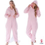 Winter Warm Pyjamas Women Onesies Fluffy Fleece Jumpsuits Sleepwear Overall Large Size Hood Sets Pajamas Onesie For Women