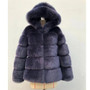 ZADORIN 2020 Winter Thick Warm Faux Fur Coat Women Plus Size Hooded Long Sleeve Faux Fur Jacket Luxury Winter Fur Coats bontjas