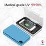 UV Sterilizer Mobile Phone Wireless Charging Treasure Sterilization UV Sterilizers Multi Functional Portable Disinfection Box