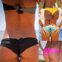 Womens Sexy Brazilian Bowknot Bikini Swimwear Beach Bathing Suit Bottom S-XL
