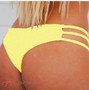 Women's Sexy Bikini Bottoms Bandage Biquini Solid Thong Swimwear Beach Shorts