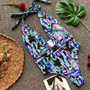 Sexy Leopard Bandage Bikini Bandeau High Waist Bathing Suit Women Brazilian Biquini Swimming Thong Maillot