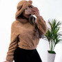 Teddy Bear Ears Soft Sweatshirt