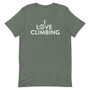 I Love Climbing Signature T-Shirt