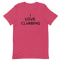 I Love Climbing Signature T-Shirt