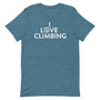 I Love Climbing Signature T-Shirt