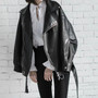 Loose Turn-down Collar Jacket