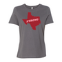 Texas Strong Women's T-Shirt Red Brick - Multiple Colors