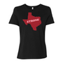 Texas Strong Women's T-Shirt Red Brick - Multiple Colors