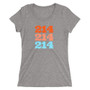 214 Area Code Dallas, Texas Women's T-Shirt