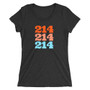 214 Area Code Dallas, Texas Women's T-Shirt