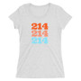 214 Area Code Dallas, Texas Women's T-Shirt