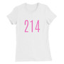 214 Love Women's T-Shirt - Dallas Texas - Multiple Colors