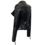 Punk Rivets Leather Jacket