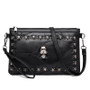 Leather Women Skull Handbag