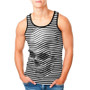 3D Skull Tank Top Men