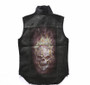 Men's Motorcycle Skull Vest