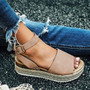 Women Sandals Plus Size Wedges Shoes For Women High Heels Sandals Summer Shoes 2019 Flip Flop Platform Sandals