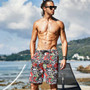 Men Swimming Skull Shorts