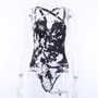 Pentagram Tie Dye Bodysuit