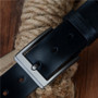 Men's Genuine Leather Luxury Strap Belt w/ Pin Buckle