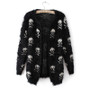 Skull Pattern Cardigan