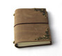 Junetree Traveler's Notebook Handmade Journal Leather Cowhide Diary mini book note book