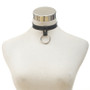 Black O-round Choker