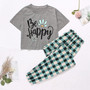 Women's Sleepwear Cute Cartoon Print Short Set Pajamas for Women  Pajama Set Sweet Short Sleeve T Shirts & Shorts Summer Pijama