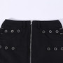 Zip Up Buckle Skirts