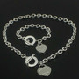 925 Silver Heart Pendant Necklace