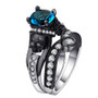 Punk Style Skull Ring Set For Women & Men Ring