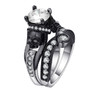 Punk Style Skull Ring Set For Women & Men Ring