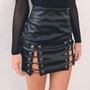 Leather Pencil Skirt